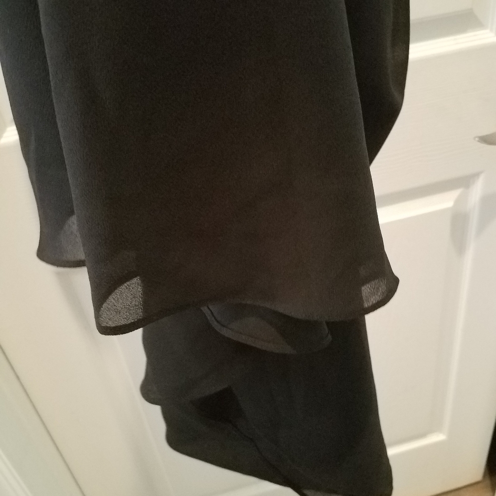 Cachet black maxi spaghetti strap dress - Picture 10 of 14